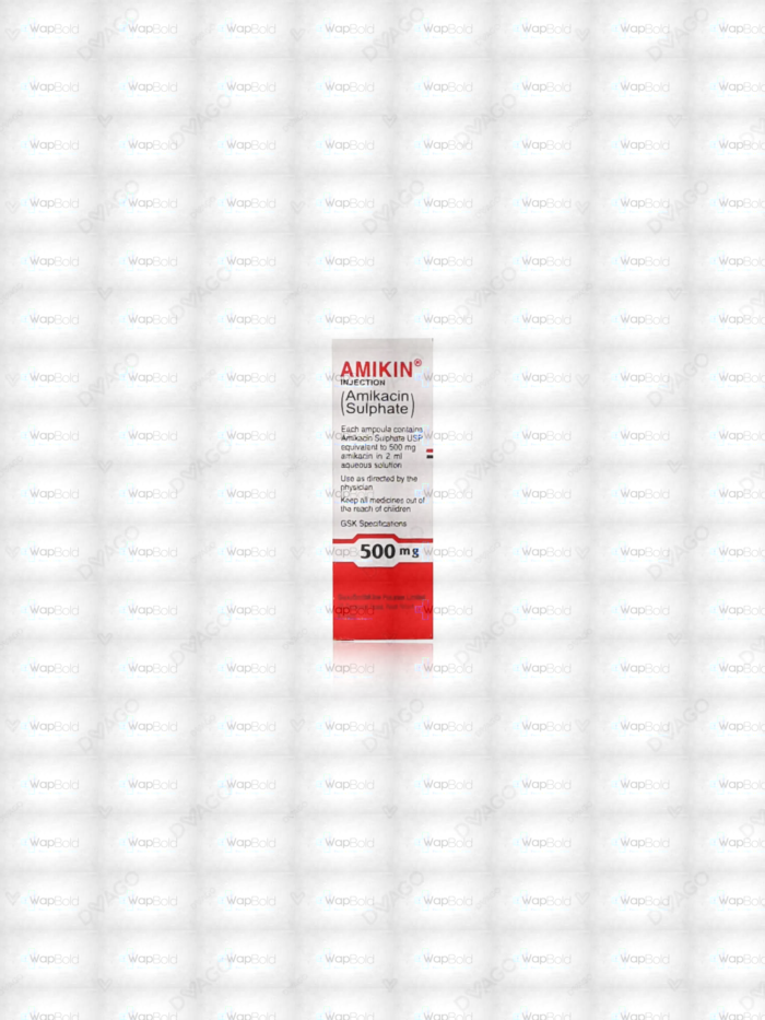 Amikin Injection 500Mg (1 Box = 1 Injection)