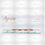 Apsin Tablets 40Mg (1 Box = 1 Strip)(1 Strip = 10 Tablets)