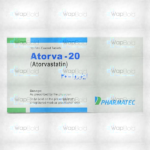 Atorva Tablets 20Mg (1 Strip = 10 Tablets)