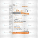 Calcare-D Tablets (1 Box= 30 Tablets)