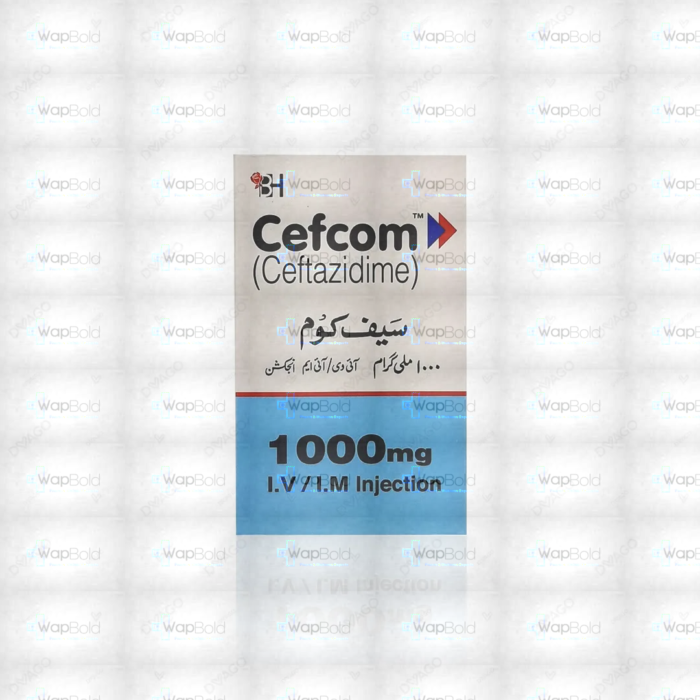 Cefcom Iv/Im Injection 1000Mg (1 Box = 1 Injection)