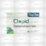 Clopid Asp 75 Tablets 75+75Mg (1 Strip = 10 Tablets)