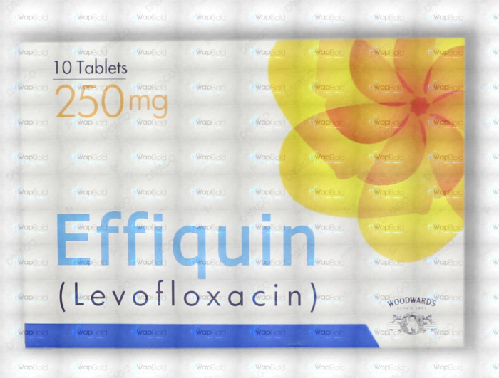Effiquin Tablets 250Mg (1 Box = 1 Strip)(1 Strip = 10 Tablets)