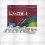 Eskem Capsules 40Mg (1 Strip = 7 Capsules)