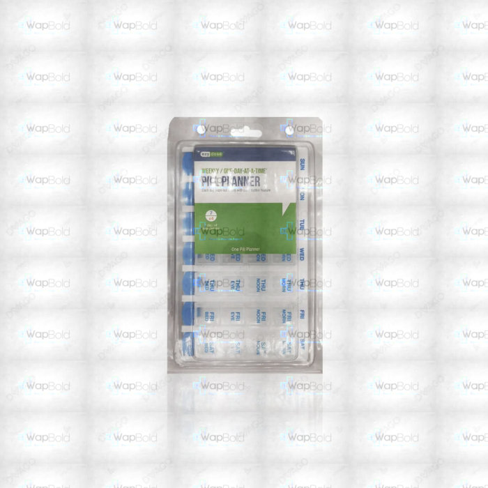 67165 Weekly One Pill Planner Pill Planner