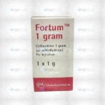 Fortum Im/Iv Injection 1G (1 Box = 1 Injection)