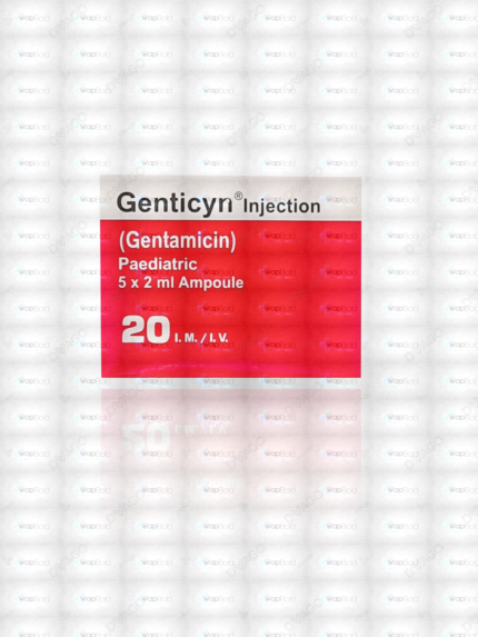 Genticyn Paediatric Im/Iv Injection 20Mg 2Ml (1 Box = 5 Injection)