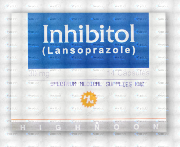 Inhibitol Capsules 30Mg (1 Box = 2 Strips) (1 Strip = 7 Capsules)