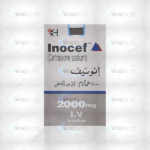 Inocef Iv Injection 2000Mg (1 Box = 1 Injection)