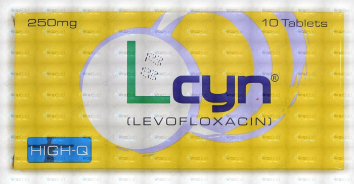 Lcyn Tablets 250Mg (1 Box = 1 Strip)(1 Strip = 10 Tablets)