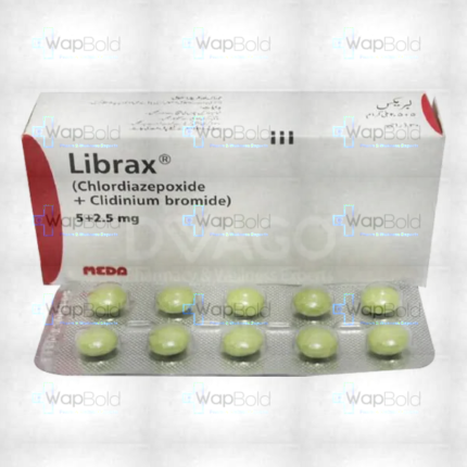 Librax Tablets 5Mg+2.5Mg (1 Strip = 10 Tablets)