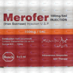 Merofer Iv Injection 100Mg/5Ml (1 Box = 5 Ampoules)