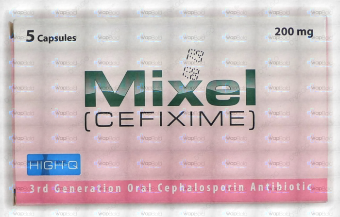 Mixel Capsules 200Mg (1 Box = 1 Strip)(1 Strip = 5 Capsules)