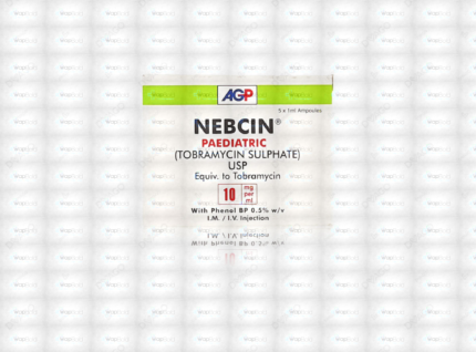 Nebcin Paediatric Im/Iv Injection 10Mg/Ml (1 Box = 1 Injection)