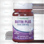 Nutrifactor Biotin Plus Tablets (1 Bottle = 120 Tablets)