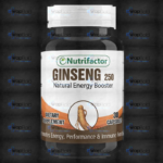 Nutrifactor Ginseng Tablets 250Mg (1 Bottle = 30 Tablets)