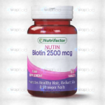 Nutrifactor Nutin Tablets 2500Mcg (1 Bottle = 60 Tablets)