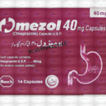 Omezol Capsules 40Mg (1 Box = 2 Strips) (1 Strip = 7 Capsules)