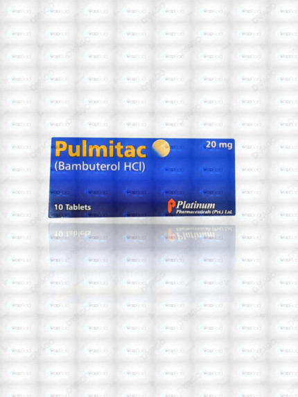 Pulmitac Tablets 20Mg (1 Box = 1 Strip)(1 Strip = 10 Tablets)
