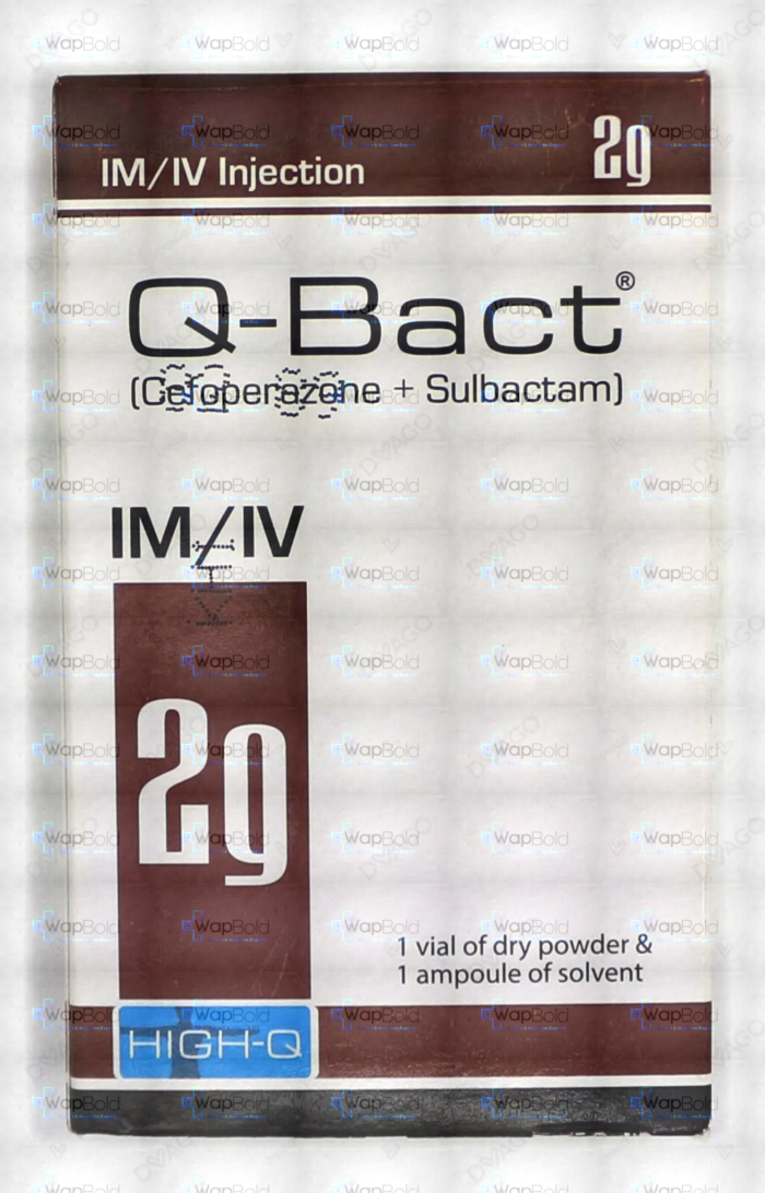 Q-Bact Im/Iv Injection 2G (1 Box = 1 Injection)