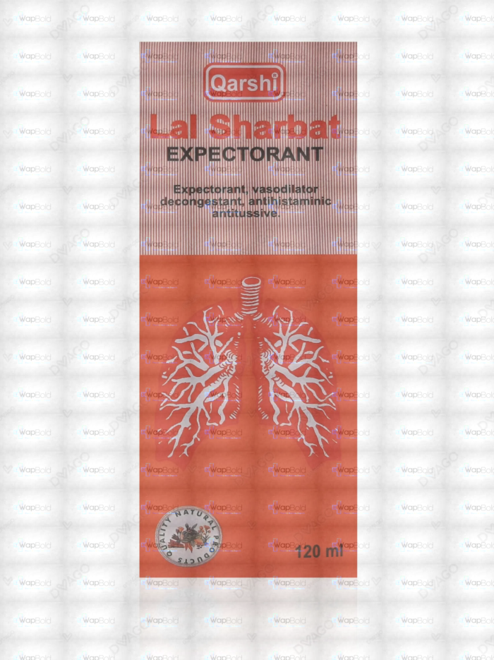 Qarshi Lal Sharbat 120Ml