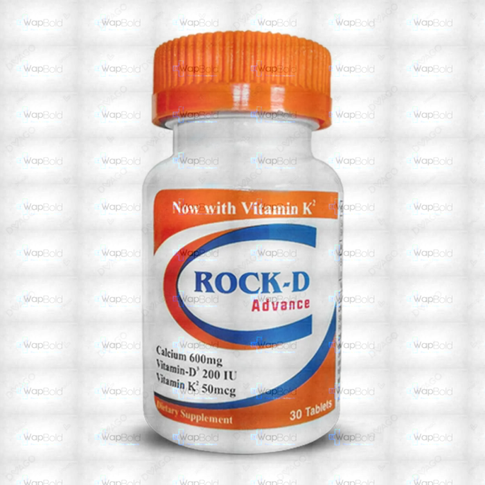 Rock-D Advance Tablets (1 Strip = 10 Tablets)