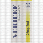 Vericef 60Ml Suspension 125Mg/5Ml