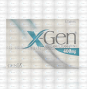 X-Gen Tablets 400Mg (1 Box = 1 Strip)(1 Strip = 5 Tablets)