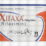 Xifaxa Tablets 550Mg (1 Box = 1 Strip)(1 Strip = 10 Tablets)