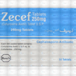 Zecef 250 Mg 14 Tablets