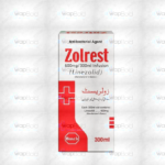 Zolrest 300Ml Infusion 600Mg/300Ml (1 Box = 1 Infusion)