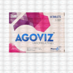 Agoviz Tablets 25Mg (1 Box = 2 Strips) (1 Strip = 7 Tablets)