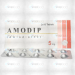 Amodip Tablets 5Mg (1 Box = 3 Strips) (1 Strip = 10 Tablets)