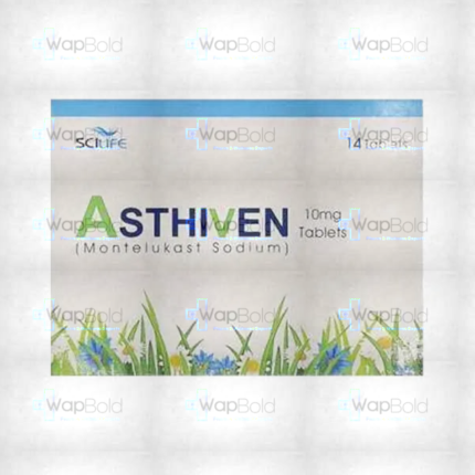 Asthiven Tablets 10Mg (1 Box = 1 Strip)(1 Strip = 14 Tablets)
