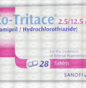 Co-Tritace Tablets 2.5/12.5Mg (1 Strip = 14 Tablets)
