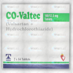Co-Valtec Tablets 160/12.5Mg (1 Strip = 14 Tablets)