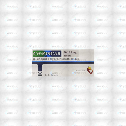 Co-Ziscar Tablets 20/12.5Mg (1 Strip = 14 Tablets)