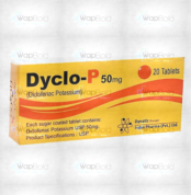 Dyclo-P Tablets 50Mg (1 Strip = 10 Tablets)