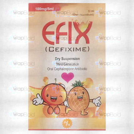 Efix 30Ml Dry Suspension 100Mg/5Ml