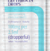 Erythrocin 30Ml Oral Suspension 100Mg/2.5Ml