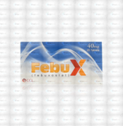 Febux Tablet 40Mg (1 Strip = 10 Tablets)
