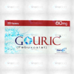 Gouric Tablets 80Mg (1 Box = 2 Strips) (1 Strip = 10 Tablets)