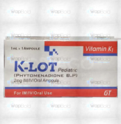 K-Lot Pediatric Im/Iv/Oral Injection 2Mg (1 Box = 1 Injection)