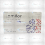 Lamitor Tablets 25Mg (1 Box = 3 Strips) (1 Strip = 10 Tablets)