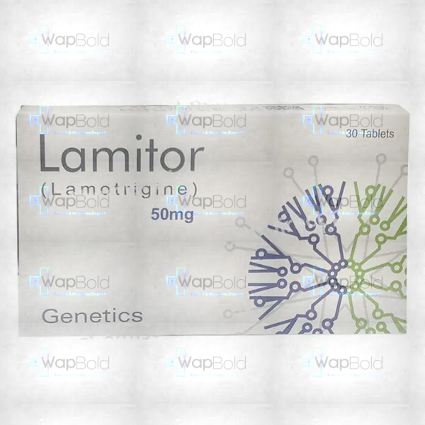 lamitor-50mg-30s.webp Lamitor Tablets 50Mg (1 Box = 3 Strips) (1 Strip = 10 Tablets)
