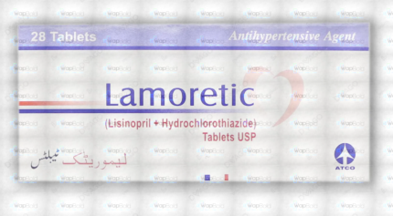 Lamoretic Tablets 20/12.5Mg (1 Strip = 14 Tablets)