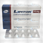 Lipitor Tablets 10Mg (1 Box = 1 Strip)(1 Strip = 10 Tablets)