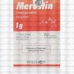 Merostin Iv Injection 1G (1 Box = 1 Injection)