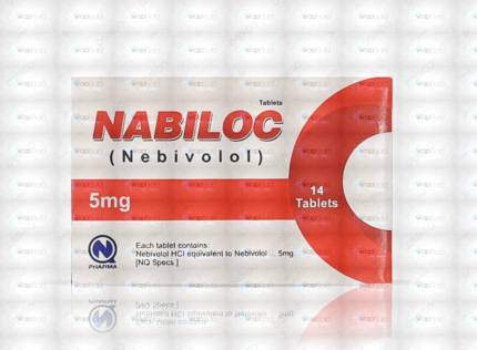 Nabiloc Tablets 5Mg (1 Box = 2 Strips) (1 Strip = 7 Tablets)