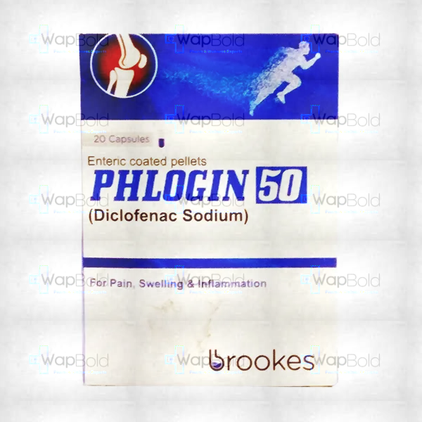 phlogin-capsules-50-mg-2x10s.webp Phlogin Capsules 50Mg (1 Box = 2 Strips) (1 Strip = 10 Capsules)